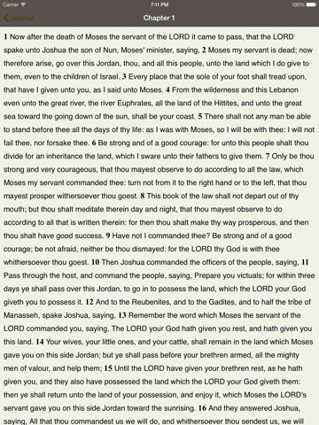 Bible for iPad. screenshot 4
