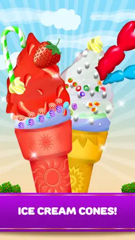 Game screenshot Maker Games Ice Cream Shop Cones, Sundae, Sandwiches & Pops apk