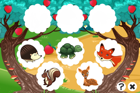 A Free Train Your Brain Educational Interactive Learning Game For Kids – Remember Me, Fox and Bambi screenshot 3