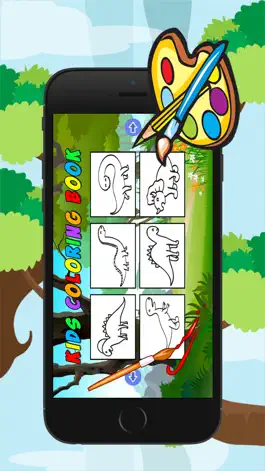 Game screenshot Dinosaur Coloring Book for Kid Games apk