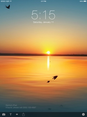 Contact Lockscreen Wallpaper Maker HD screenshot 2