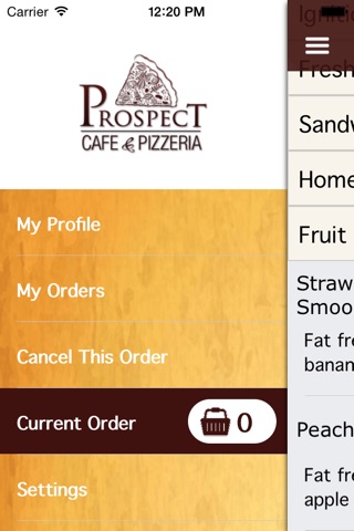 Prospect Cafe & Pizzeria screenshot 2