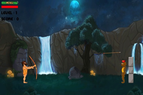 Caveman arrow and apple shooting game - Free Edition screenshot 4