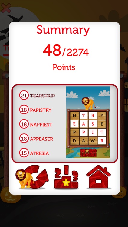 Word Finder Halloween screenshot-3