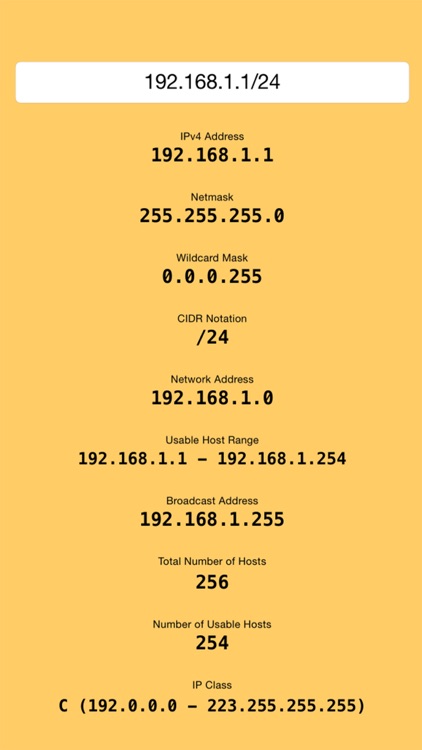 IP and Subnet Calculator