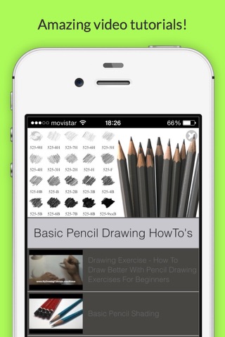 Pencil Drawing Beginner's Guide Free screenshot 3