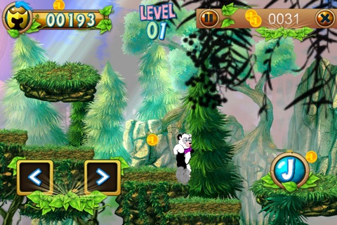 Panda-Run Free screenshot 2