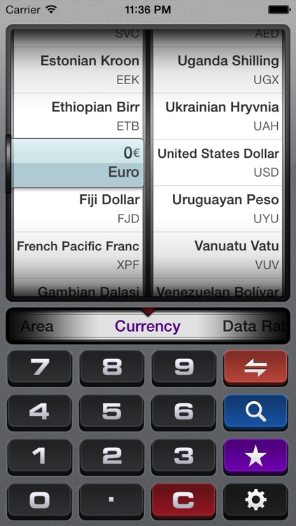 gUnit - Currency & Unit Converter (Conversion) screenshot-0