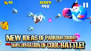 Bang Bang Fish - A Ninja Fish In the Sky, game for IOS