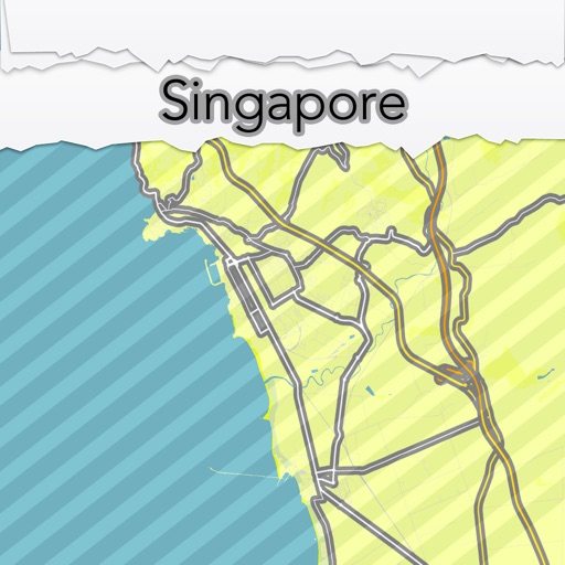 Singapore City Map Offline - MapOff icon