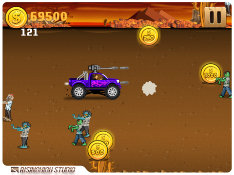 Cop Monster Trucks Vs Zombies Pro - Desert Police Fast Shooting Racing Gameのおすすめ画像4