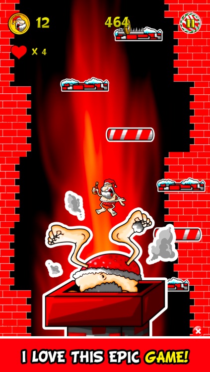A Drunk Santa! FREE : Half Naked Hussle Game - By Dead Cool Apps