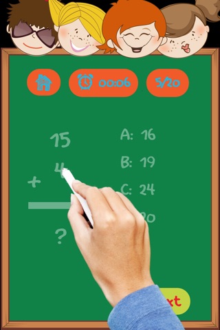 Math Facts Flashcards - Fun Mathematics Flash Cards for Addition Subtraction Multiplication and Division screenshot 2