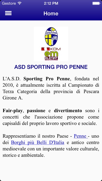 Asd Sporting Pro Penne