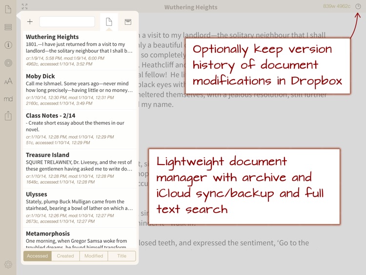 Phraseology - Text Editor with Writing Tools screenshot-4