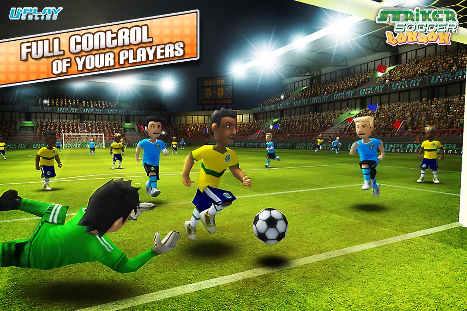 Striker Soccer London: your goal is the gold screenshot 2