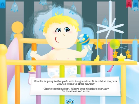 Charlie Goes Outside - Have fun with Pickatale while learning how to read! screenshot 2
