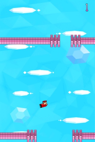 Pixel Square Flap Up screenshot 2