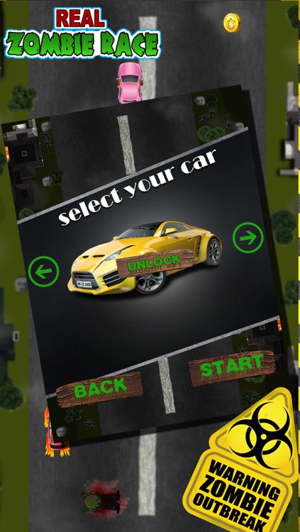 Zombie Drive by Shooting : Really Fast muscle supercar racing game for boys