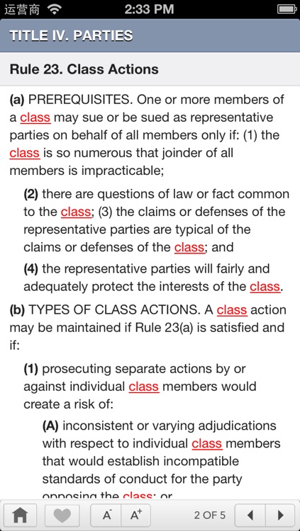 FRCP: Federal Rules Of Civil Procedure screenshot-4