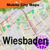 Wiesbaden, Mainz Street Map