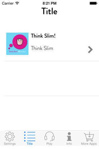 Think Slim! Affirmationen zum Abnehmen screenshot 2