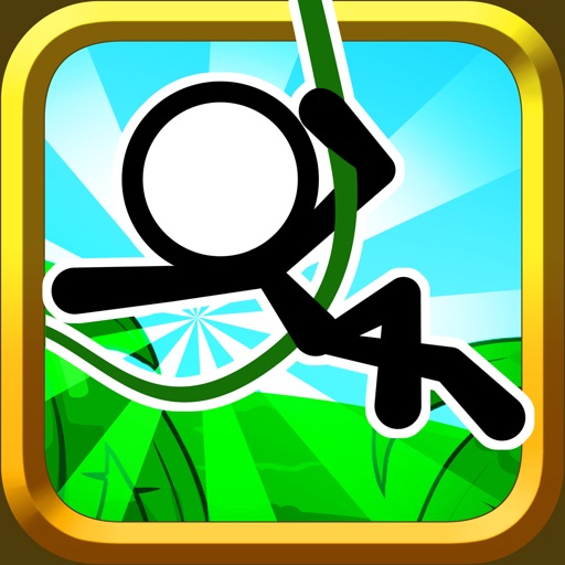 Jungle Stick Man iOS App