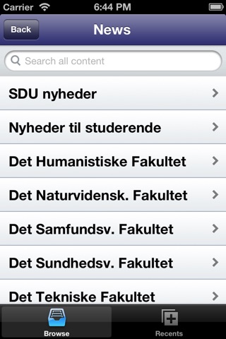 SDU Mobile screenshot 3