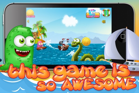 The Curse of the Impossible Jelly Fish Island Beach Voyage and the Gold Coin Splash Battle Adventure PRO - FREE Game! screenshot 2