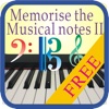 Memorise musical notes 2 for kids and beginners