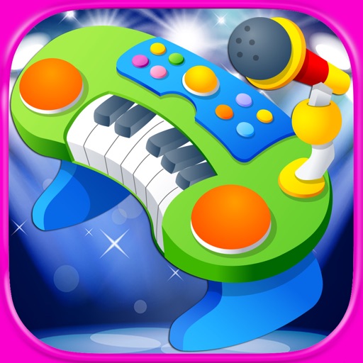 Kids Musical Piano & Drums Set - Music toys FREE icon