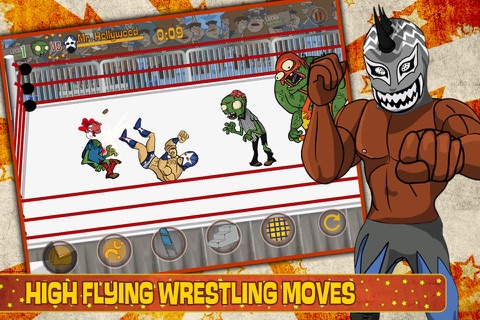 Lucha Zombie Free screenshot 4