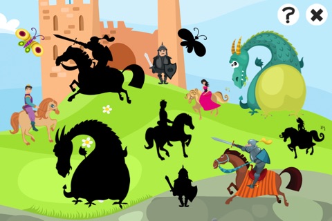 A Fantasy Learning Game for Children: learn with princess, wizard, knight & dragon screenshot 3