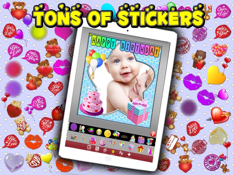 Photo Frames + Stickers (HD)