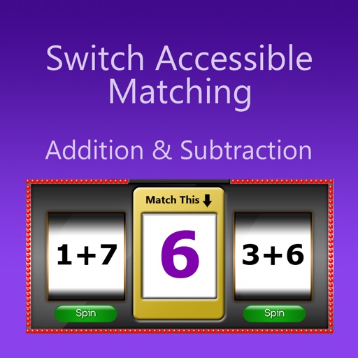 Switch Accessible Matching - Addition & Subtraction iOS App