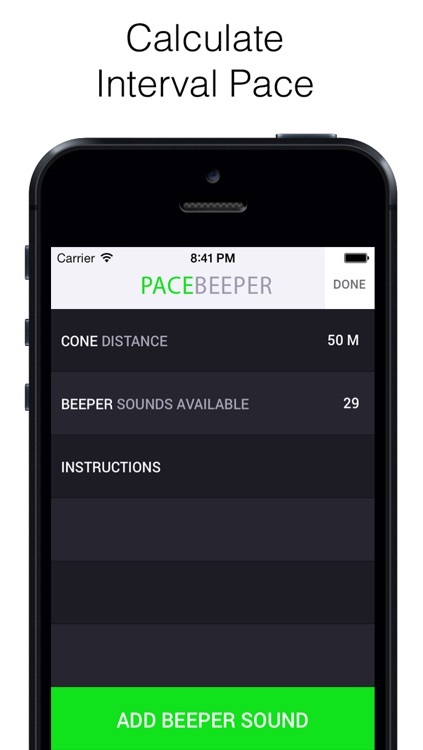 Pace Beeper – Coach Hart Track Interval Pacing System