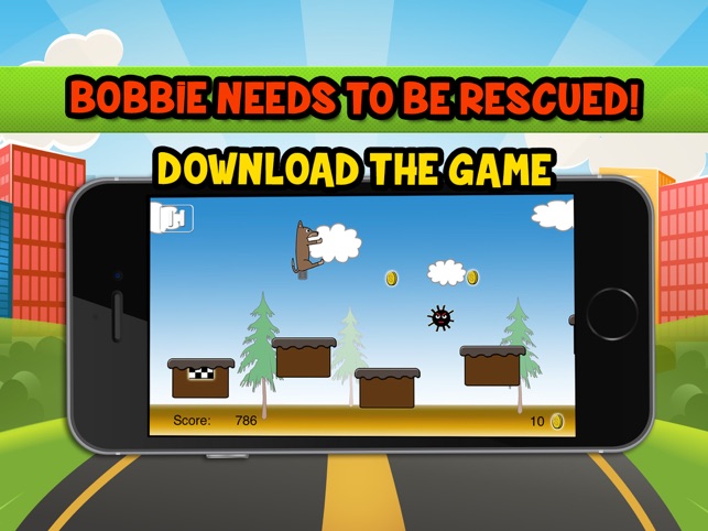 Rescue Bobbie Jump iPad