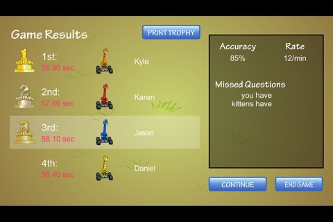 Giraffe Karts screenshot 3