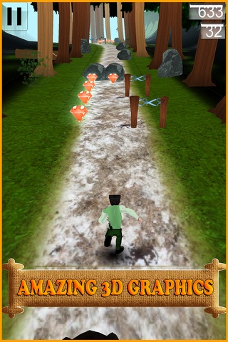 A Little Master Kid Dash - Bear Chasing Escape Run screenshot 3