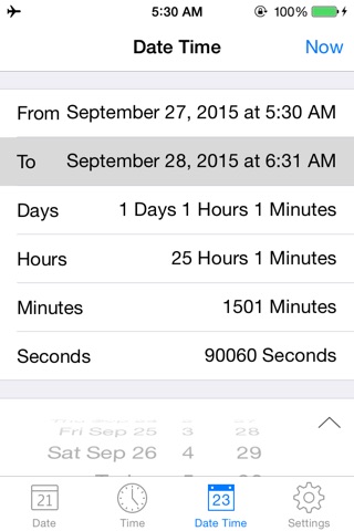 Date and Time Calculator Pro screenshot 3