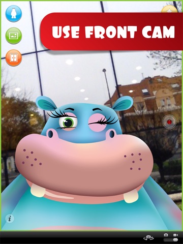 Cartoob Animal Bunch for iPad, photo and video tool, create your own cartoons screenshot 2