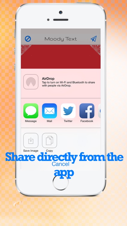Textie!- create text images for social posts with swipes screenshot-4