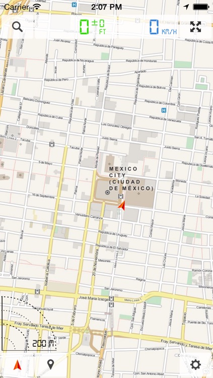 Mexico - Offline Map & GPS Navigator