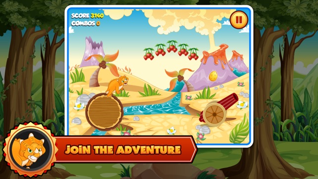 Dino Baby Jump World – A Simple Fun Dinosaur Bouncing Physic(圖2)-速報App