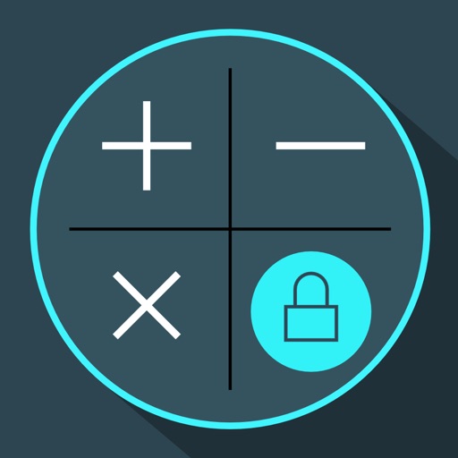 Calculator Lock - Protect Your Private Fotos Pictures Images and Video Clips with Calculator Lock Hide Notes Passwords Contacts Messages Audios icon
