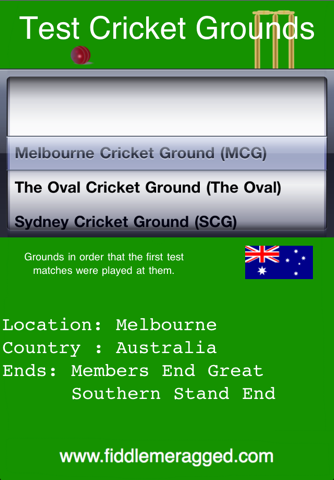 Test Cricket Grounds screenshot 2