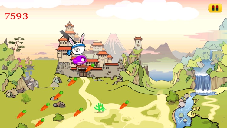 Ninja Bunny Bounce Pop screenshot-3