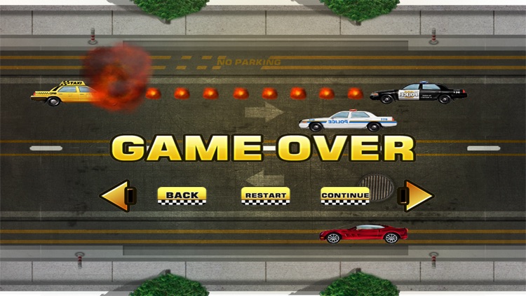 Action Taxi Racer FREE- Awesome Car Game screenshot-3
