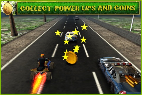 Quad Bike Bandit Racing (NOS Edition) - Police Rival Show Down screenshot 2