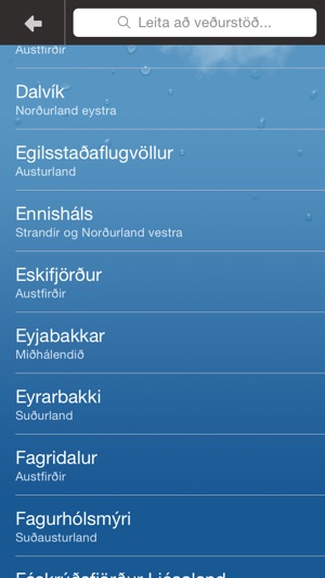 Veðrið á Íslandi(圖3)-速報App